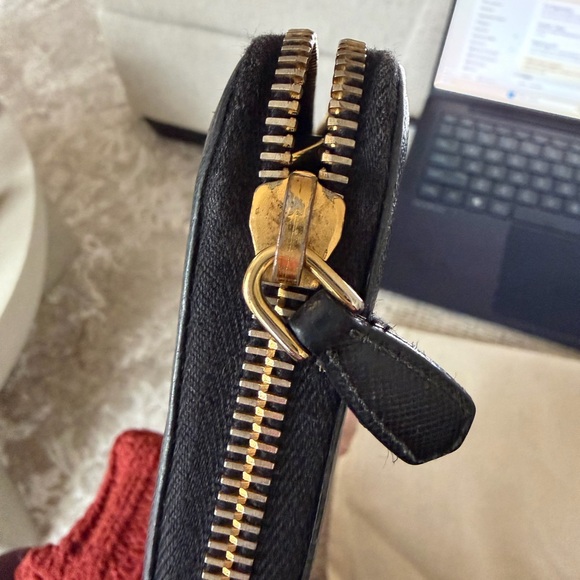 Prada Saffiano Leather Wallet - Black - Picture 7 of 8